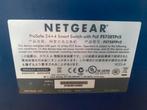 Netgear fs728tpv2 - 28-port 10/100 fast ethernet poe (24), Ophalen of Verzenden, Zo goed als nieuw