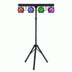 DJLicht 4x30W led par inclusief statief, Muziek en Instrumenten, ., Nieuw, Ophalen of Verzenden, .