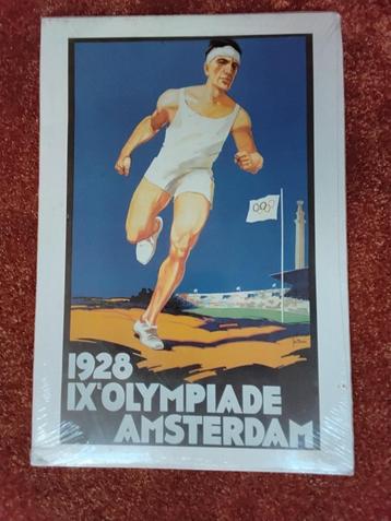 Telganger poster van de Olympische Spelen van 1928 in Amster beschikbaar voor biedingen