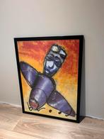 Herman brood poster met lijst, Ophalen of Verzenden