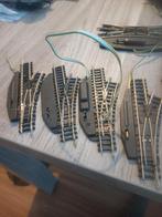 Minitrix N Wissels en Kruiswissel - Diverse, Gebruikt, Gelijkstroom, Trix, Rails