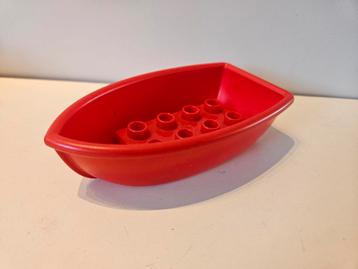 Lego Duplo Boot Rood - Vintage Speelgoed beschikbaar voor biedingen