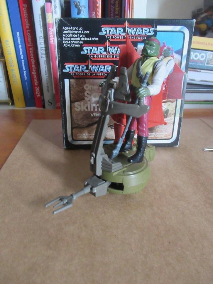 vintage Star Wars one man sand skimmer + box, Verzamelen, Star Wars, Zo goed als nieuw, Actiefiguurtje, Ophalen of Verzenden