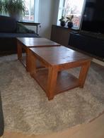 Teak Salon Tafels - 60x60 cm, 45 cm hoog, Huis en Inrichting, Ophalen of Verzenden