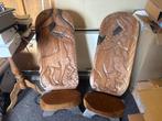 Authentieke handgemaakte Afrikaanse stoelen, Antiek en Kunst, Ophalen