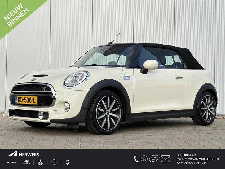 Mini Mini Cabrio 2.0 Cooper S Chili Serious Business / Autom, Auto's, Mini, Bedrijf, Te koop, Cabrio, ABS, Airbags, Airconditioning
