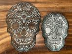 Skull schalen / glazen borden, Huis en Inrichting, Keuken | Servies, Ophalen of Verzenden, Glas, Overige stijlen, Schaal of Schalen