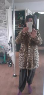 Panter faux fur jas, Kleding | Dames, Jassen | Winter, Ophalen of Verzenden, Zo goed als nieuw, Bruin