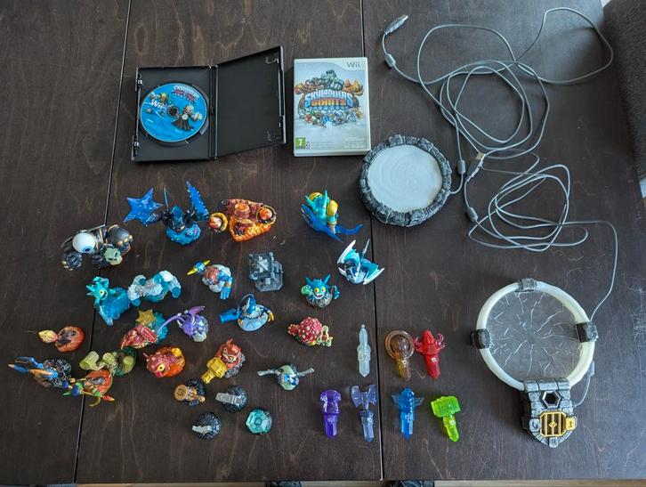 Skylanders Giants & Trap Team set, Spelcomputers en Games, Games | Nintendo Wii, Gebruikt, Avontuur en Actie, 2 spelers, Vanaf 7 jaar
