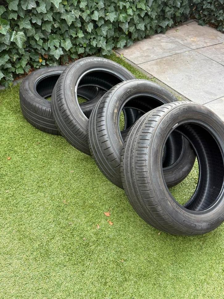 Falken Sincera Zomerbanden 205/55/16 - Weinig KM!, Auto-onderdelen, Banden en Velgen, Band(en), Zomerbanden, 16 inch, 205 mm, Personenwagen