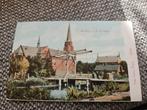 Alfen R.C. Kerk, Verzamelen, Ansichtkaarten | Nederland, Ophalen of Verzenden, Voor 1920, Gelopen