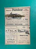 Junior Motorcycle Advertentie 1924 ITA (Origineel), Verzamelen, Ophalen of Verzenden, 1920 tot 1940, Buitenland, Knipsel(s)