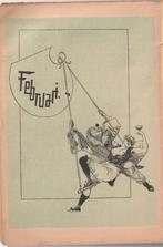 Champagne Kalender 1893 ondeugend tijdschrift Jean Qui Rit, Verzamelen, Nederland, Tijdschrift, Voor 1920, Verzenden