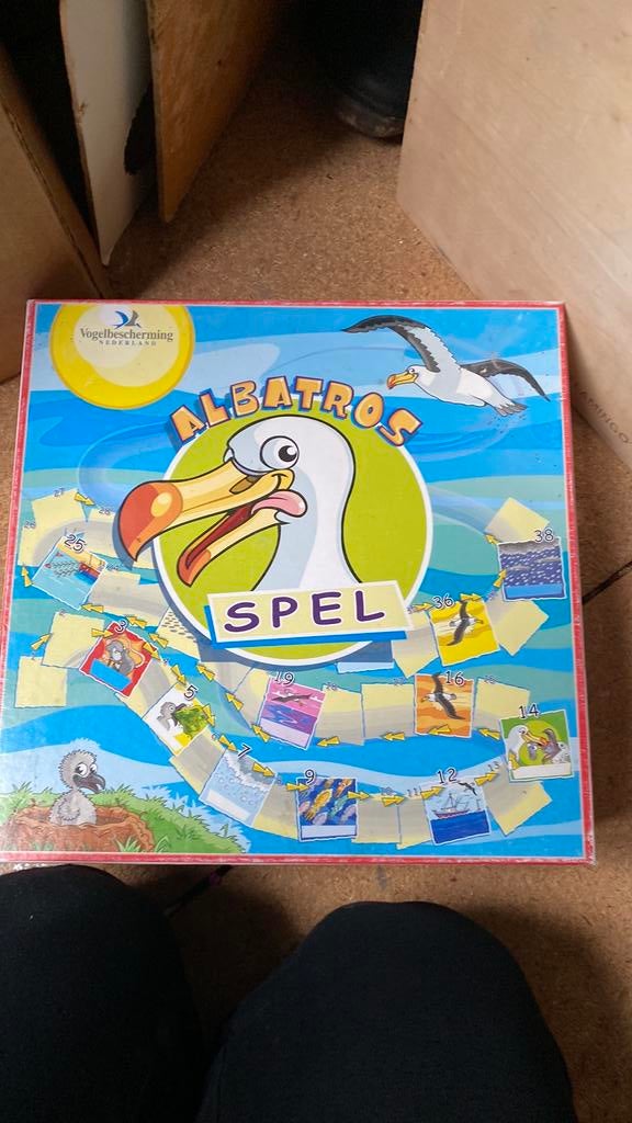 Albatros spel, Hobby en Vrije tijd, Ophalen of Verzenden, Zo goed als nieuw