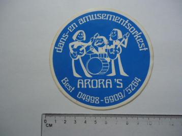 sticker oud BEST Arora's dans amusement orkest muziek beschikbaar voor biedingen