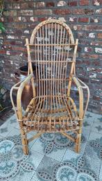 Retro rotan stoel, Ophalen, Huis en Inrichting