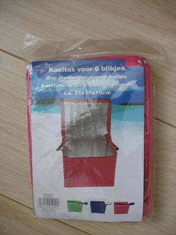 Koeltas voor 6 blikjes beschikbaar voor biedingen
