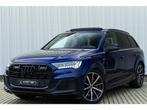 Audi Q7 60 TFSI e Competition NIEUW Panodak S-stoelen Luchtv, Auto's, Audi, 5 stoelen, Bedrijf, Hybride Elektrisch/Benzine, Blauw