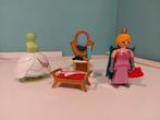 Playmobil prinses met paspop, jurk en kaptafel met spiegel, Ophalen of Verzenden, Gebruikt
