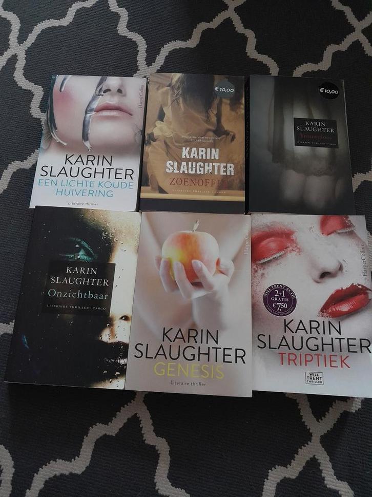 Karin Slaughter Boeken Collectie, Boeken, Thrillers, Zo goed als nieuw, Nederland, Ophalen of Verzenden