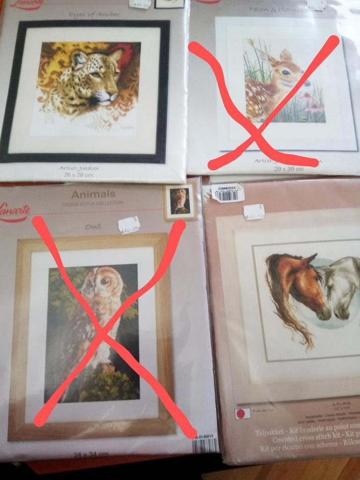 Borduurpaketten met Dmc borduurzijde/borduurgaren 50%af, Hobby en Vrije tijd, Borduren en Borduurmachines, Nieuw, Borduurgaren of Zijde