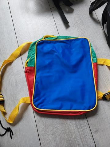 vintage schooltas / rugzak beschikbaar voor biedingen
