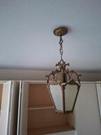 Vintage Hanglamp met Glas, Ophalen, Gebruikt, Vintage, Glas
