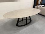 Nieuw Harvink Fier Eettafel Beton Silk Design Tafel 225x115, Harvink, Ophalen of Verzenden, Vijf personen of meer, Ovaal