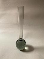 Mid Century/Retro/60s Holmegaard glazen solifleur vaasje me, Minder dan 50 cm, Glas, Gebruikt, Ophalen of Verzenden