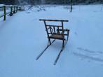 Antieke Houten Slee - Collectors Item, Tuin en Terras, Kruiwagens, Ophalen, Gebruikt, Handmatig