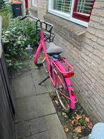 Roze oma fiets, Fietsen en Brommers, Fietsen | Meisjes, Ophalen of Verzenden, Gebruikt, 26 inch of meer