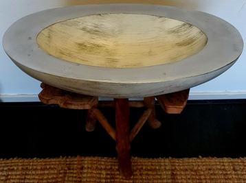 Schaal aluminium design item groot uniek  beschikbaar voor biedingen