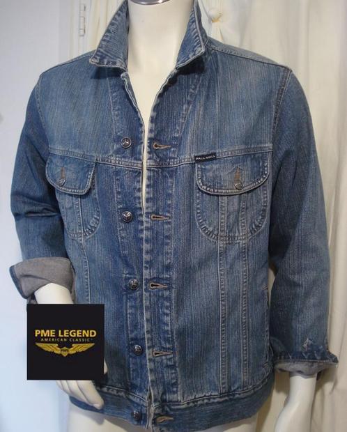 PME LEGEND 🧐vintage spijkerjas maat M, Kleding | Heren, Jassen | Zomer, Zo goed als nieuw, Maat 48/50 (M), Blauw, Verzenden