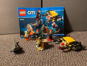 Lego City Deep Sea Explorers 60091 compleet beschikbaar voor biedingen