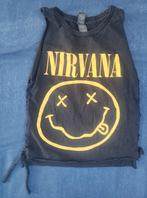Nirvana zwarte tanktop, maat S, Kleding | Dames, Zwart, Ophalen of Verzenden, Gedragen, Nirvana