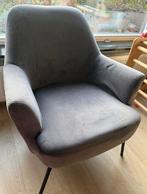 Grijze fauteuil van Kwantum - Zo goed als nieuw!, Huis en Inrichting, Ophalen, Minder dan 75 cm, Zo goed als nieuw, Stof