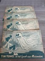 Tim Tuimel en t spook van.Muizendam 4x  1950, Boeken, Meerdere stripboeken, Ophalen of Verzenden, Gelezen