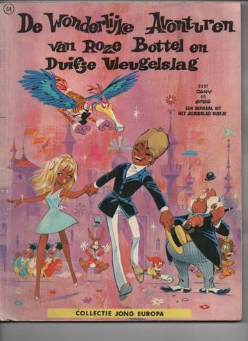 Dany en Greg - Roze Bottel en Duifje Vleugelslag - 1971 - sc beschikbaar voor biedingen
