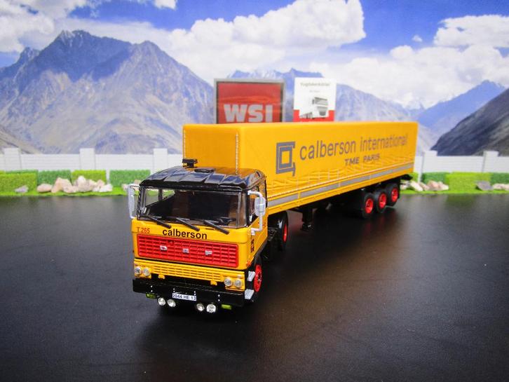 Wsi 01-3682 Calberson International TMP Paris , Daf 2800, Hobby en Vrije tijd, Modelauto's | 1:50, Nieuw, Bus of Vrachtwagen, Wsi