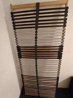 Lattenbodem 80 bij 200, Ophalen, Eenpersoons, Hout, 80 cm