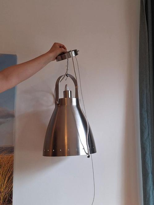 Industriële hanglamp set van twee in goede staat, Huis en Inrichting, Lampen | Wandlampen, Gebruikt, Ophalen