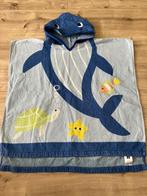 Badcape / strandponcho met haaien, Jongen of Meisje, One size, Ophalen of Verzenden, Zo goed als nieuw
