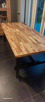 IKEA Tafel - Houten Eettafel skogsta, Huis en Inrichting, Tafels | Eettafels, Ophalen, Gebruikt, 100 tot 150 cm, 200 cm of meer