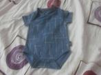 Mooi nieuw saffierblauw/wit rompertje LEVV maat 50, Nacht- of Onderkleding, Nieuw, Ophalen of Verzenden, Jongetje