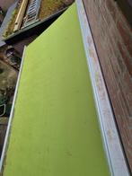 Groen zonnescherm. Merk Luxaflex., Tuin en Terras, Zonneschermen, Ophalen, Gebruikt, Knikarmscherm