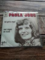 Paula Jong - We gotta stop !, Ophalen of Verzenden, Zo goed als nieuw, Overige formaten, Levenslied of Smartlap