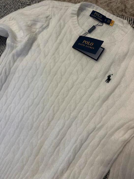 Ralph Lauren Trui Wit - Maat M (valt kleiner), Kleding | Dames, Truien en Vesten, Nieuw, Maat 38/40 (M), Wit, Ophalen of Verzenden