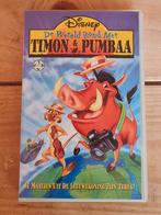 VHS Disney - De wereld rond met Timon & Pumbaa VHS 3760216, Alle leeftijden, Ophalen of Verzenden, Zo goed als nieuw, Nederlandstalig