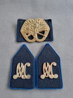 Setje korps Mobiele Colonnes (oogjes), Verzamelen, Militaria | Algemeen, Embleem of Badge, Nederland, Ophalen of Verzenden, Landmacht