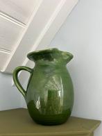 Oude waterkan, groen aardewerk, Overige kleuren, Aardewerk of Porselein, Ophalen of Verzenden, Zo goed als nieuw